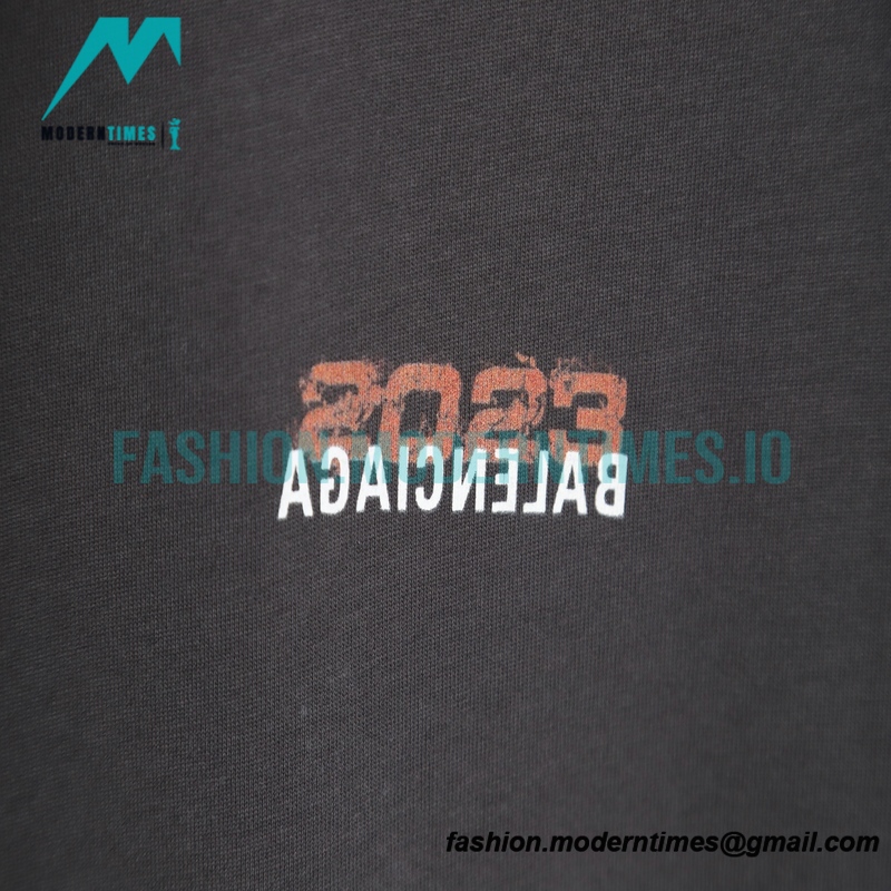 Balenciaga - 2023 Reverse Alphabet Print T-shirt